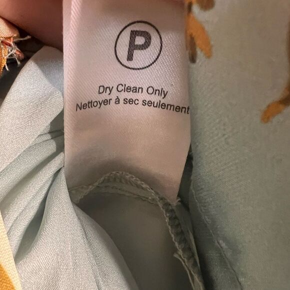 Anthropologie x Vineet Bahl Strapless Printed Cape Dress NWOT - Picture 9 of 9